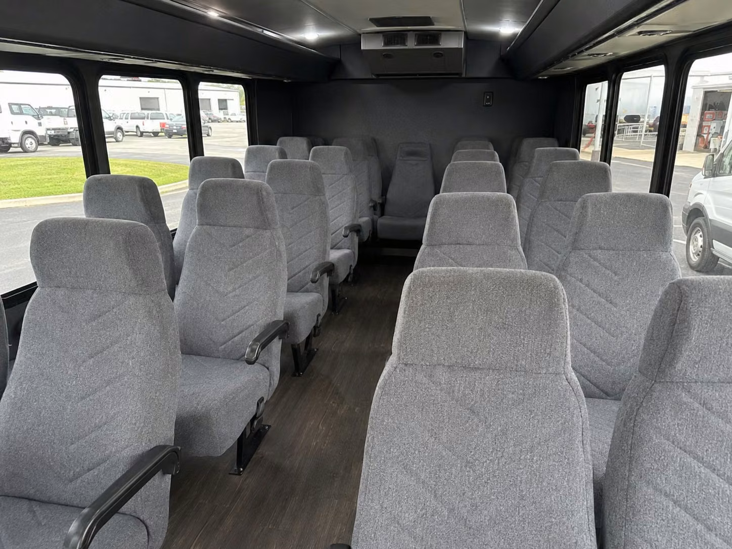 18 passenger minibus inside