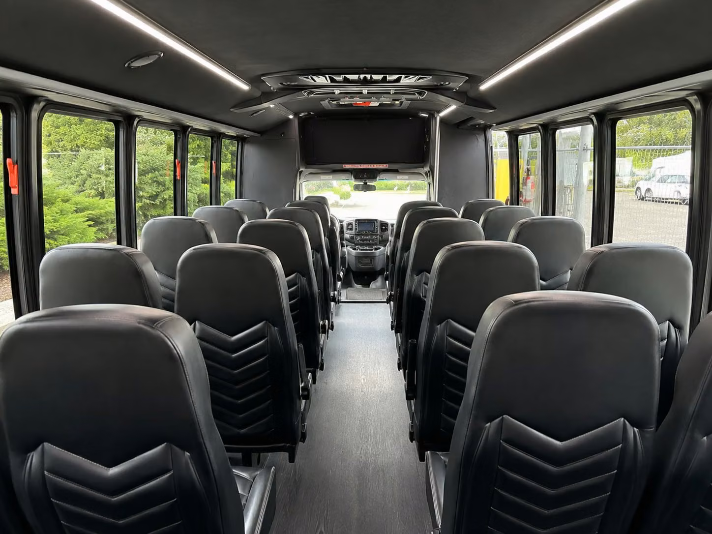 20 passenger minibus inside