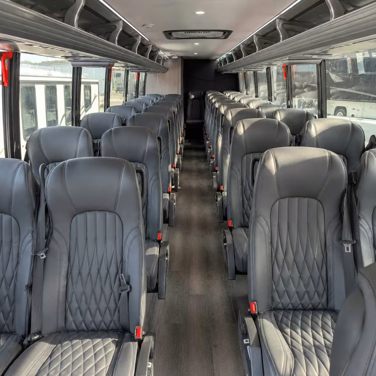 25 passenger minibus interior