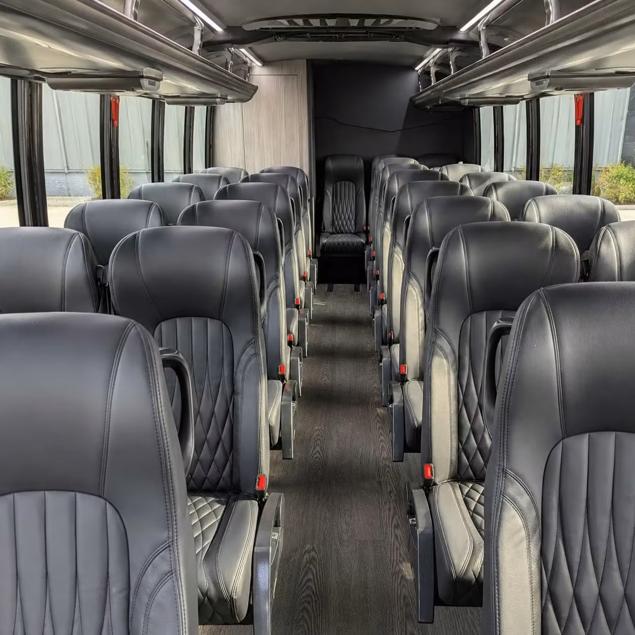 30 passenger minibus inside