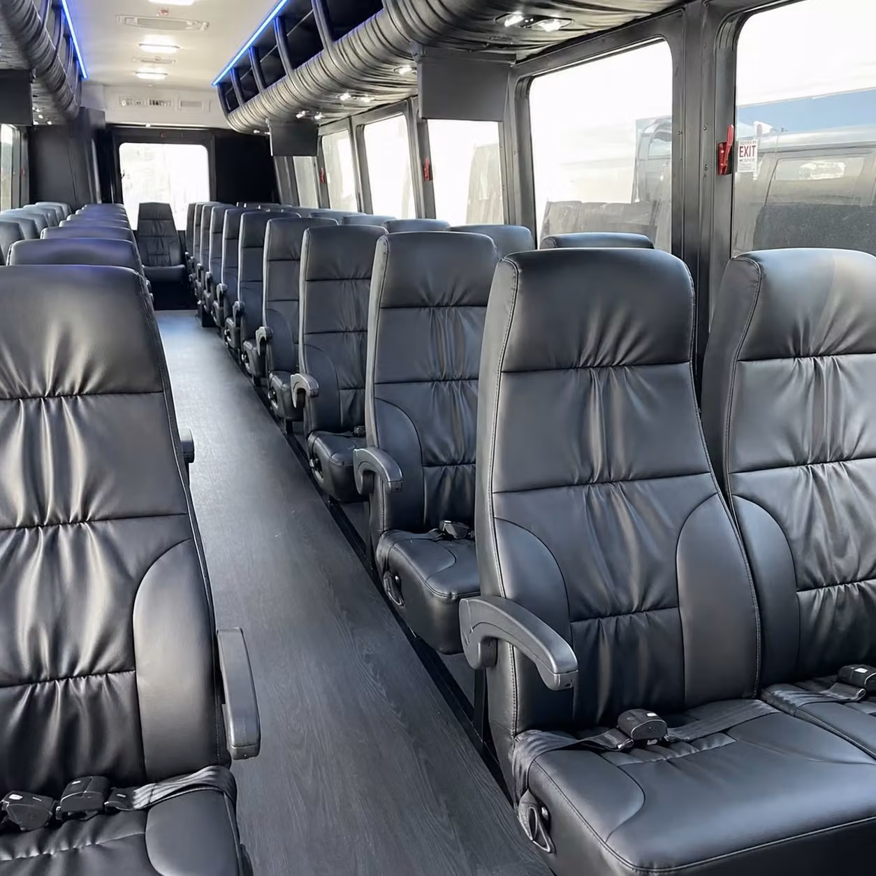 30 passenger minibus interior