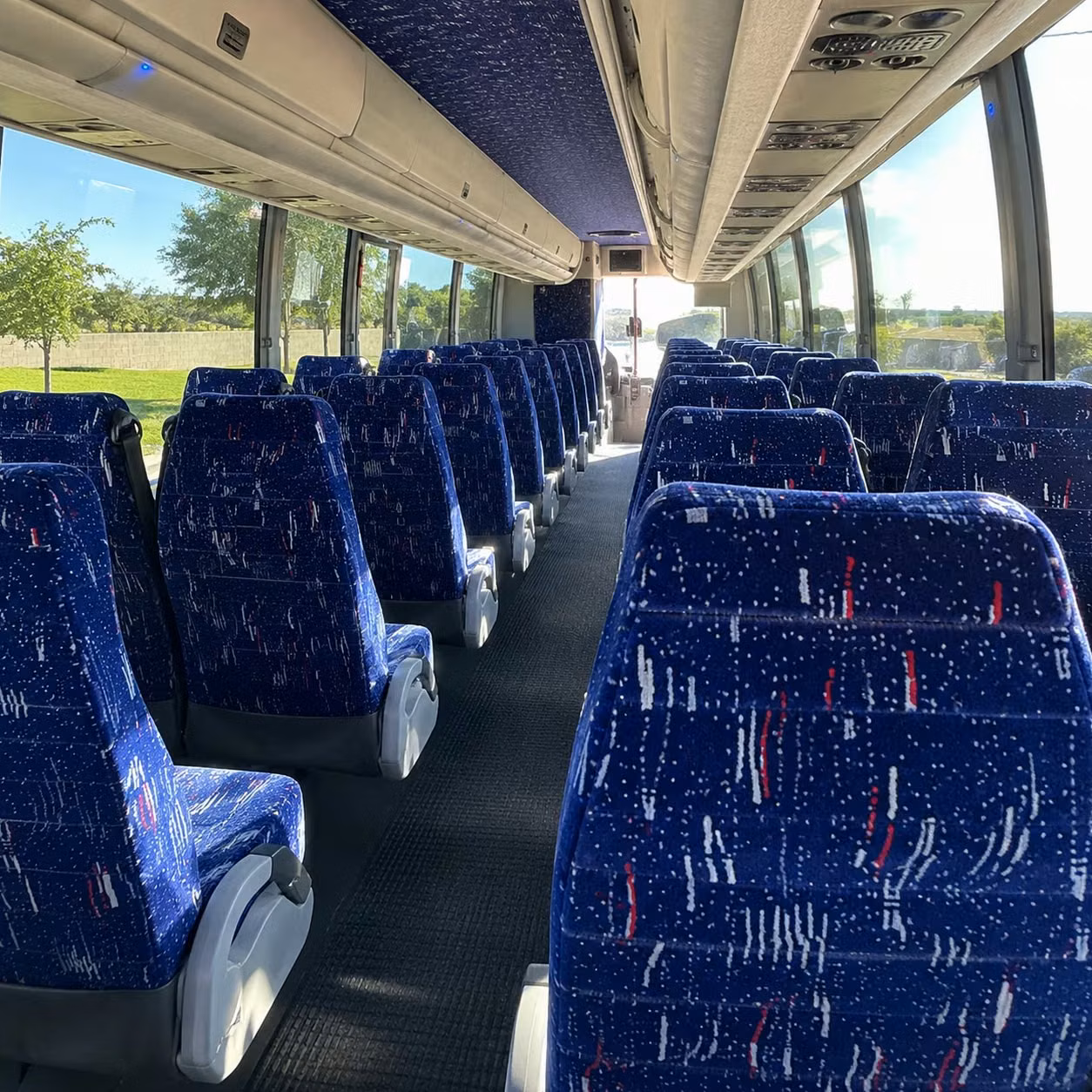 new britain charter bus interior gallery